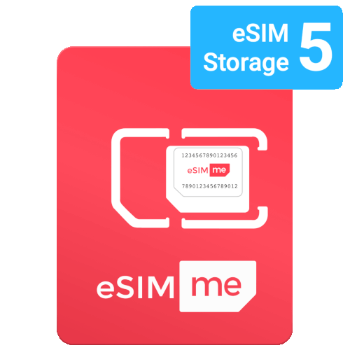 eSIM.me SINGLE 5 профила